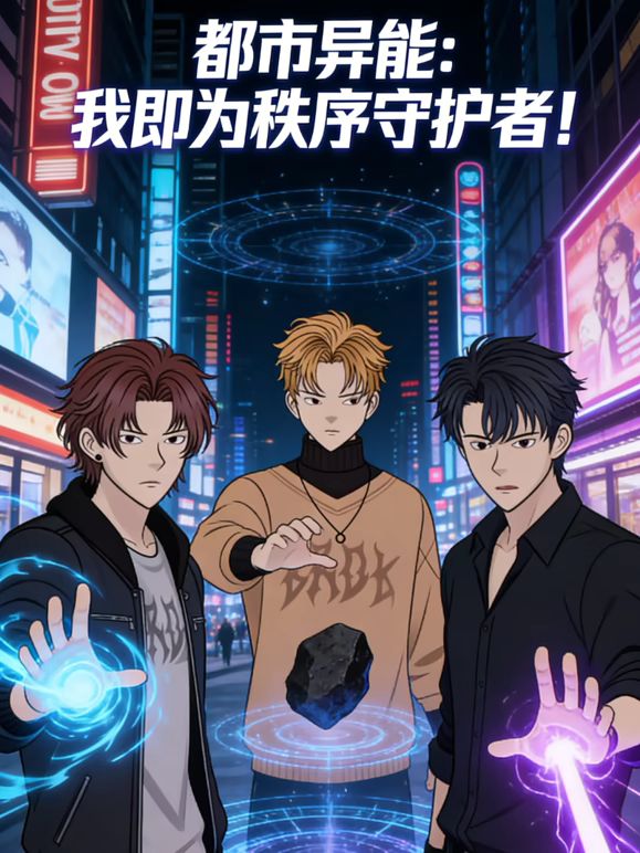 都市异能,我即为秩序守护者!动态漫画