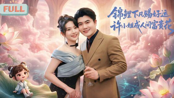 锦鲤下凡赐好运，许小姐成人间富贵花